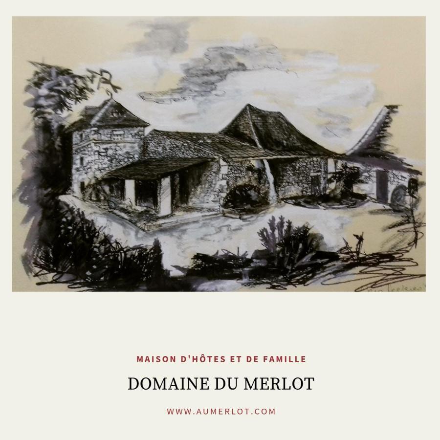 Domaine Du Merlot Sainte-Sabine-Born Exteriér fotografie